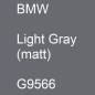 Preview: BMW, Light Gray (matt), G9566.